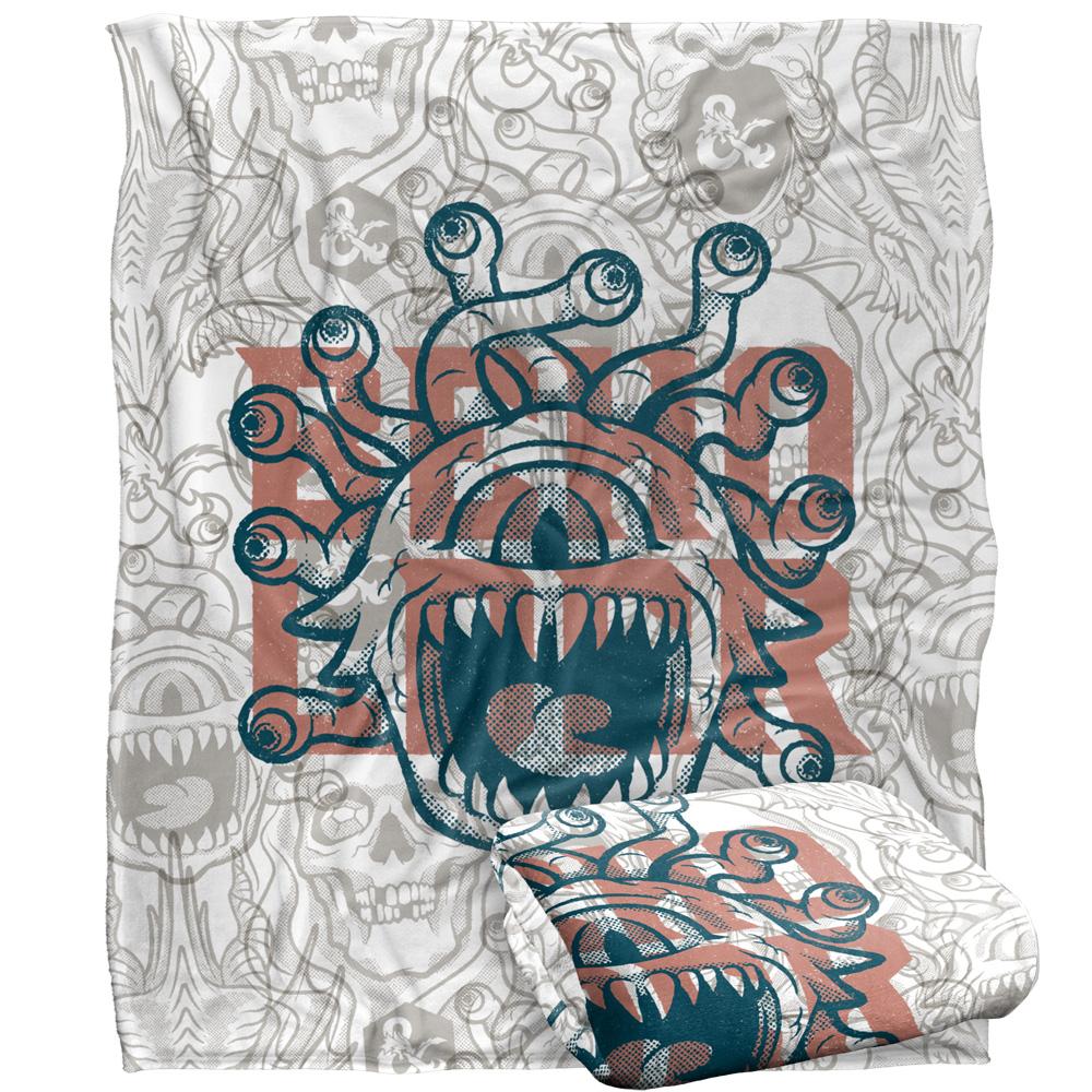 Dungeons & Dragons Retro Beholder Blanket