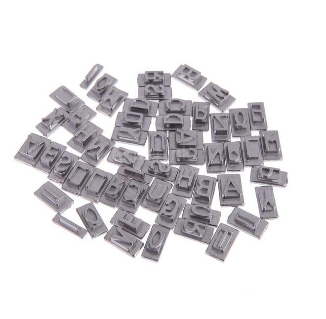 BBQ Barbeque Branding Iron Tool Changeable Letters Meat Steak