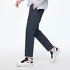 Anta Training Series Solid Color High Elastic Nine-Point Slim Fit Casual Pants Men Bottoms Wax-Gray 152427301-2