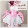 Halloween Costume Maid Dress Adult Diablo Goth Sexy Imp Uniform Seduction Cosplay Bat Dress