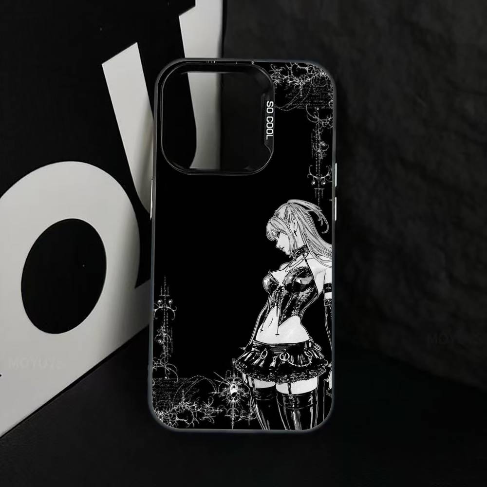 Misa Amane Phone Case For iPhone 17,16,15,14,13,12,11 Plus,Pro Max,XS,Colorful Silver Phone case Funda Cover