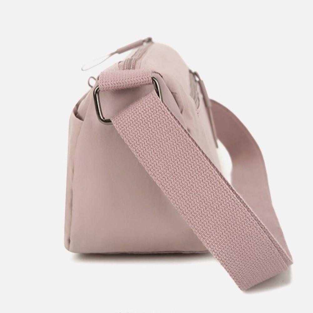 New Long Strap Shoulder Bag Light Weight Multi-pocket Crossbody Bag All-match Advanced Sense Messenger Bag For Girls Women