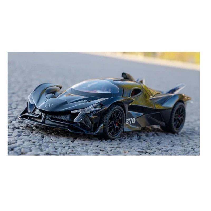 1/32 Apollo Project EVO Alloy Cast Toy Car Model Sound and Light Children's Toy Collectibles Birthday Gift