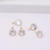 Hot-selling High-quality Small Brass + Zircon Trendy Pendant DIY Handmade Necklace Bracelet Accessories
