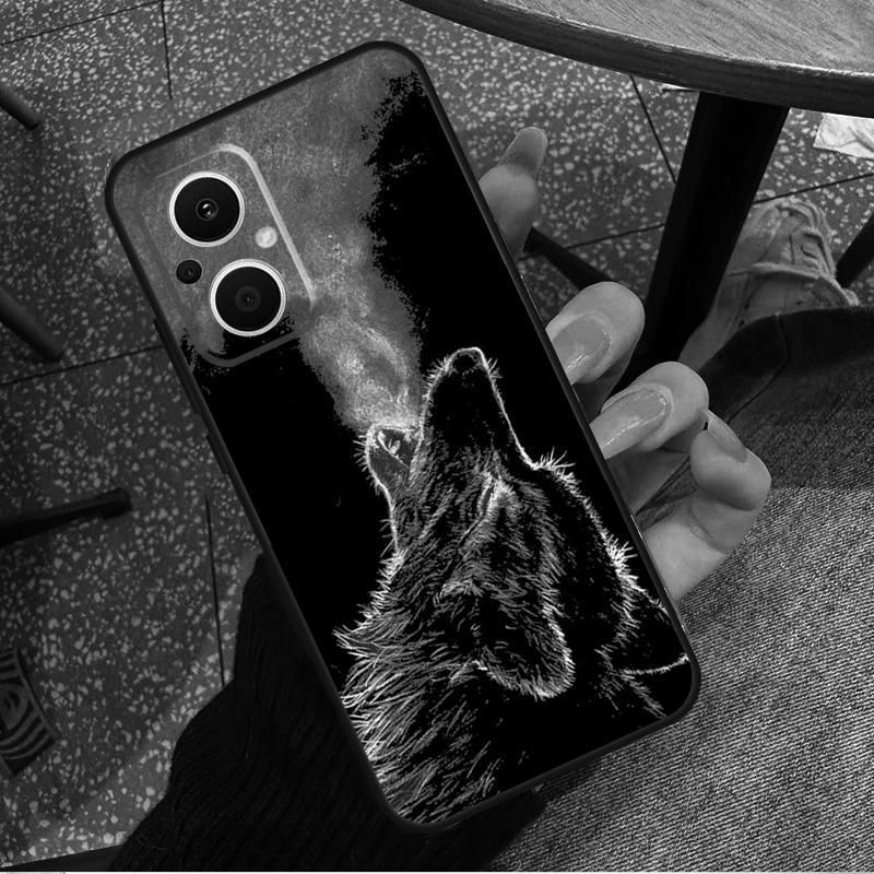 Wolf For OPPO Reno 14 13 12 11 10 Pro 8T 11F 12F 13F 14F 7 8 Lite OPPO Find X8 X6 X5 X9 Pro Case