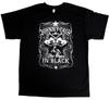 JOHNNY CASH T-shirt Man In Black Guitar Country Blues Rock Tee Adult Men's New