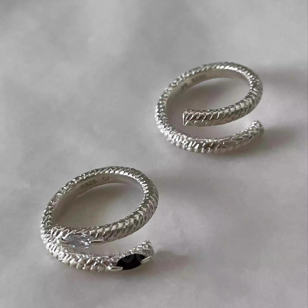 Elegant High-end Copper Gemstone Ring For Women With Unique Adjustable Open Design