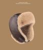 New Men's Winter Trapper Aviator Trooper Earflap Warm Russian Waterproof Ski Hat Bomber Cap Russian Warm Ear Protectors Hats