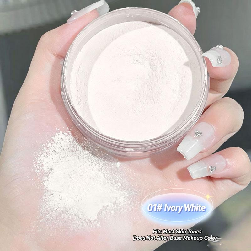 Light Air Loose Powder Transparent White Long lasting matte finish makeup Oil Control Cover flour cosmetics Korea