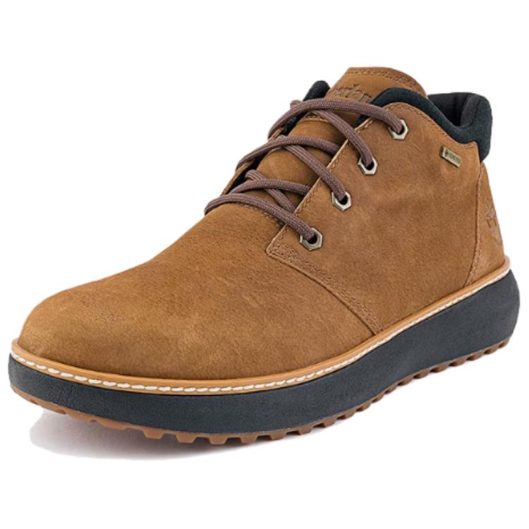 Timberland Waterproof Durable GORE-TEX Soft Comfortable Versatile Ankle Outdoor Boots Men Boots Brown A6A8N-EM7