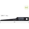 VESSEL (VESSEL) ASB-32RS Air Saw Blade, Tapered Blade, 32 Pile, Set of 10