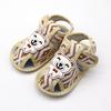 Newborn Baby Girls Printing Cartoon Prewalker Soft Sole Sandals Single Shoes