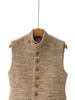 Luxury Spring Tweed Vest and Wide-Leg Pants Set - Elegant Old Money Style in Alpaca Wool