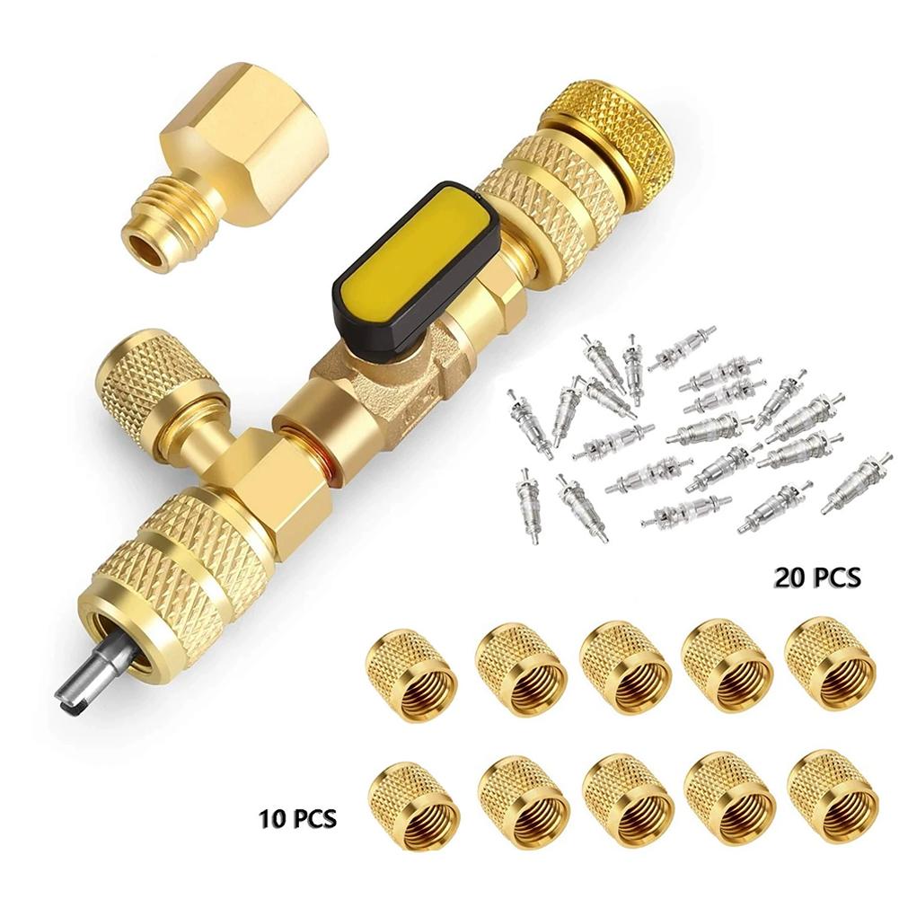 Car Air Conditioning Valve Core Remover Tool Household Refrigeration Valve Core Wrench Disassembly Repair Tool