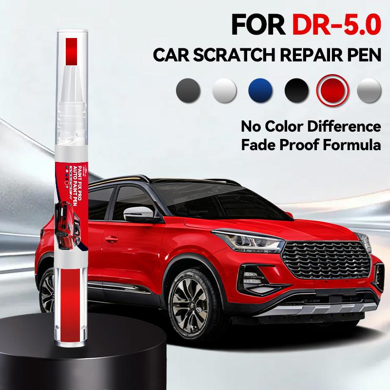 Car Paint Repair Pen Touch Up Scratch Remover DIY Auto Accessories White Grey Black Blue Red Silver For DR 5.0