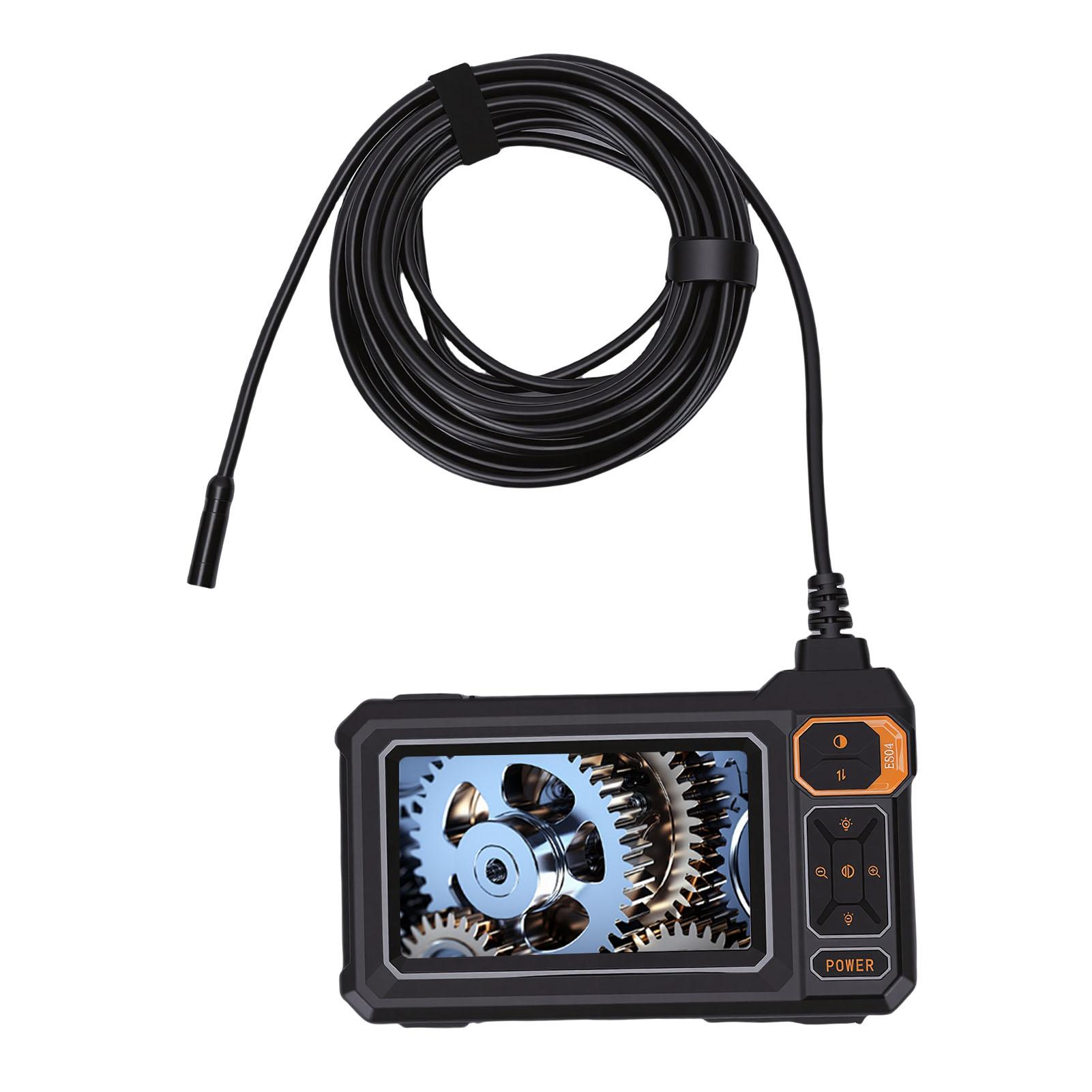 

Industrial Endoscope Borescope Camera with 4.3 Inch Screen 1080P HD 16.4FT Portable Snake Sewer Inspection Camera with