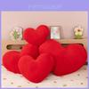Heart Shape Plush Pillow With Pp Cotton Fill For Romantic Gift And Home Decor
