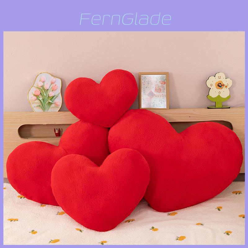 Heart Shape Plush Pillow With Pp Cotton Fill For Romantic Gift And Home Decor