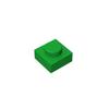 Brown Color Plate 1x1 3024 Building Block Part Brick for Kids Pixel Art Remix Painting QR Code Gift Children DIY Toys