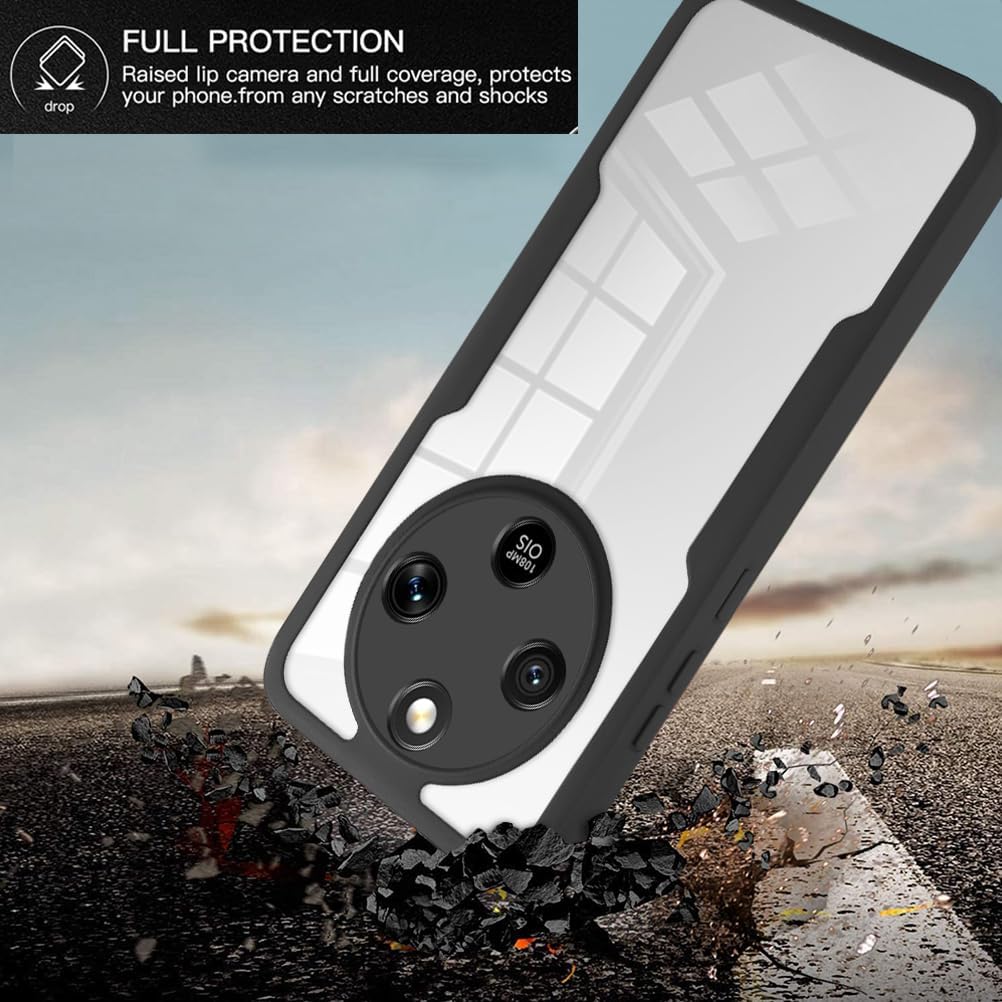 360 Full Protection Case for Honor X9D / X70 / Magic8 Lite Cover Built-in Screen Protector