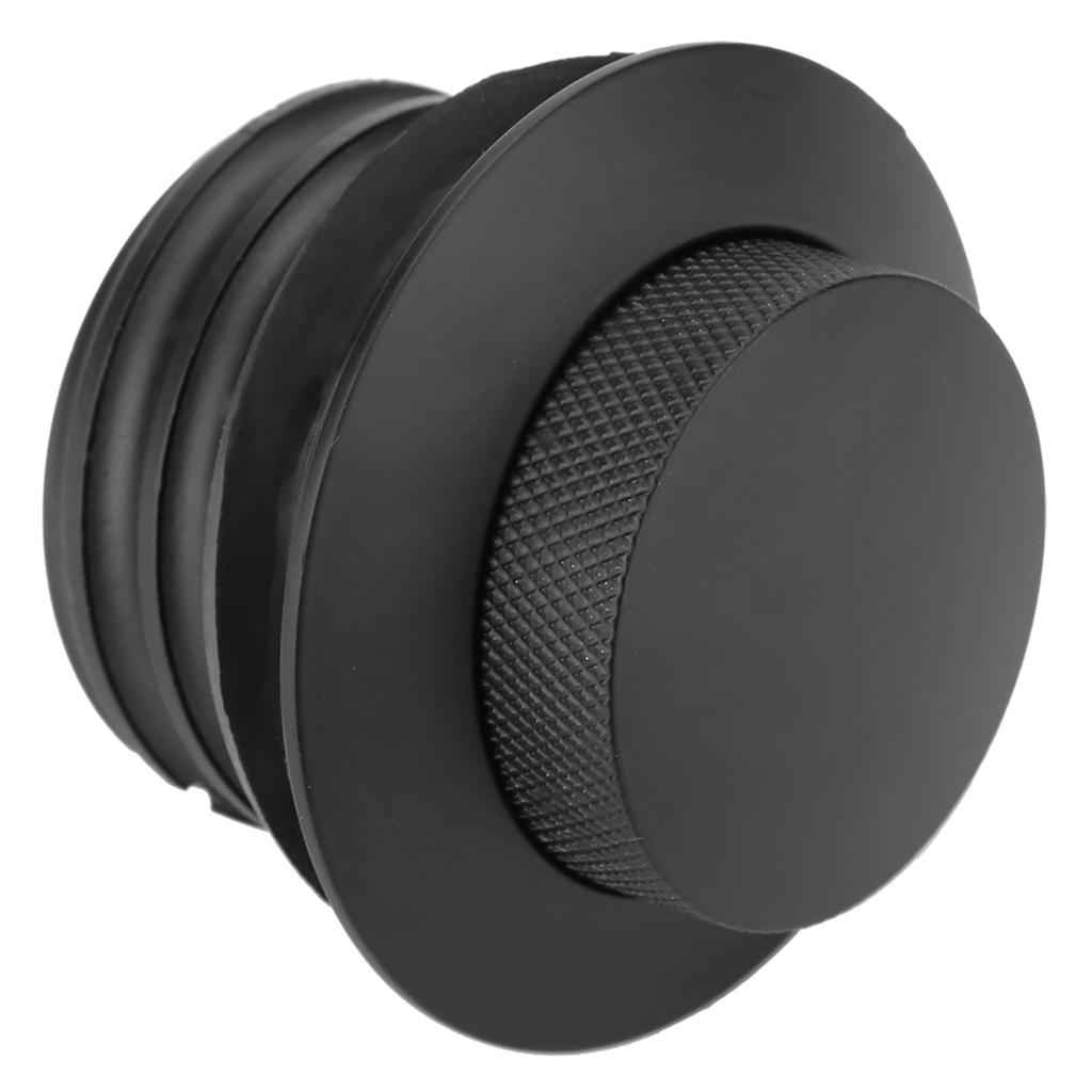 Motorcycle Fuel Tank Gas Cap Pop Up Oil Reservoir Gas Cover for 1982 2017(Black)