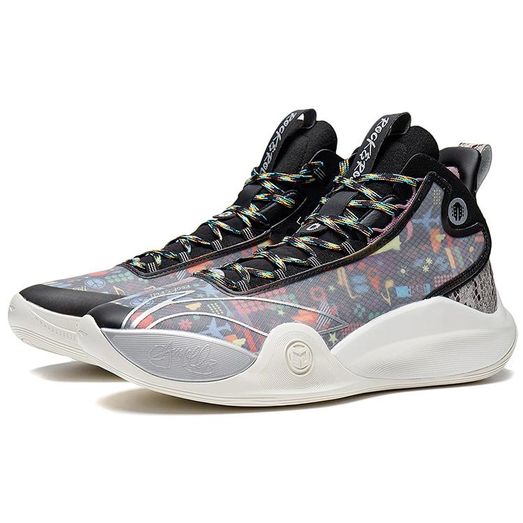 Li Ning CJ 1 CJ 1 Textile, Synthetic Leather, TPU Slip Resistant, Abrasion Resistant, Lightweight Mid top ABAR019-22