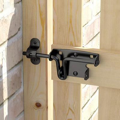 Alloy Door Latch Rust-Resistant Weather-Resistant Dual-Functional Lock Self-Locking Design Door Latch