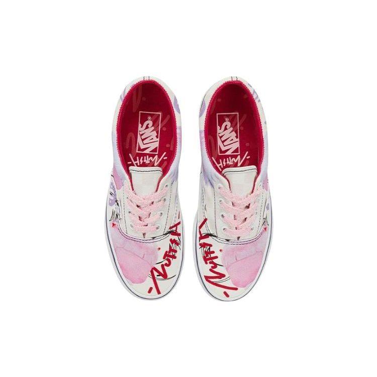 Vans Era X  Comfortable Casual Versatile Low-Top Skate Shoes Unisex Sneakers Pink White VN000EWZCY7