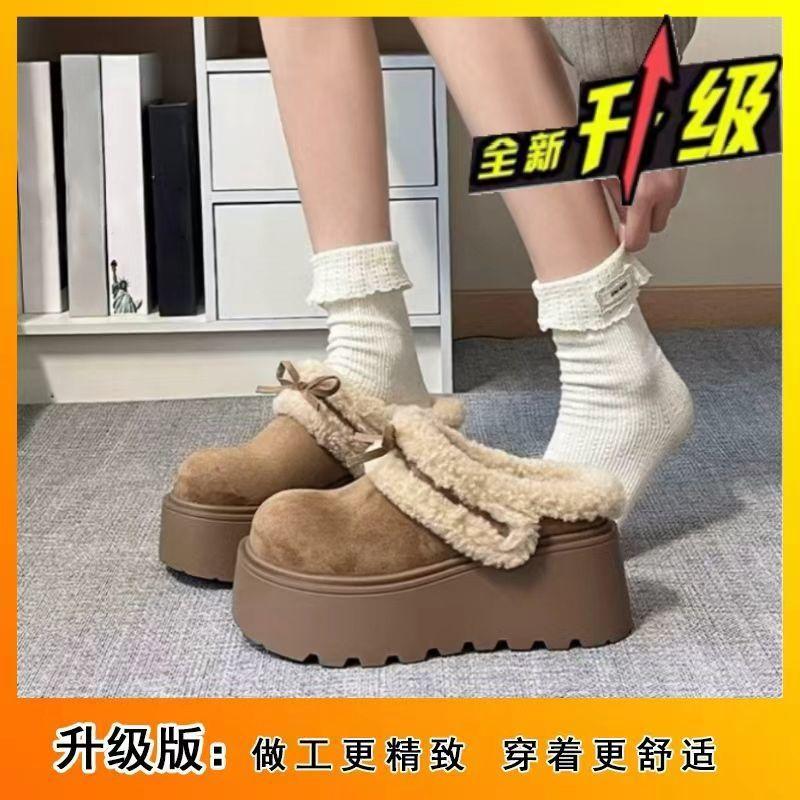 

Velcro velvet non-slip cotton shoes women s small Birkenstock cotton shoes women s outer wear 2025 autumn and winter 40