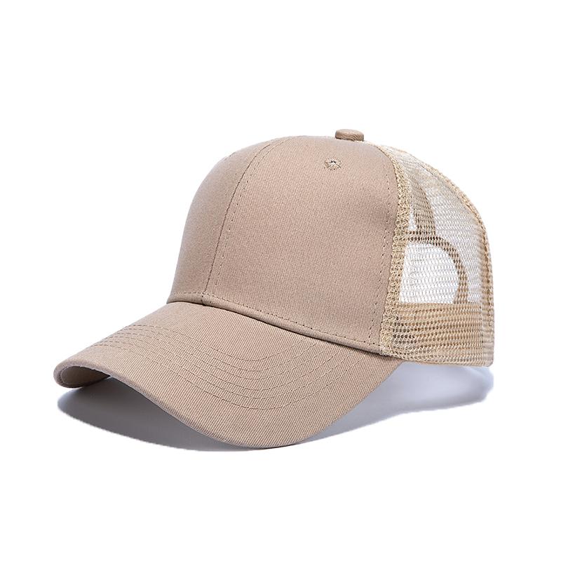 Custom Embroidery logo High Quality Mesh Cap Hats 6 Panel Trucker Hat