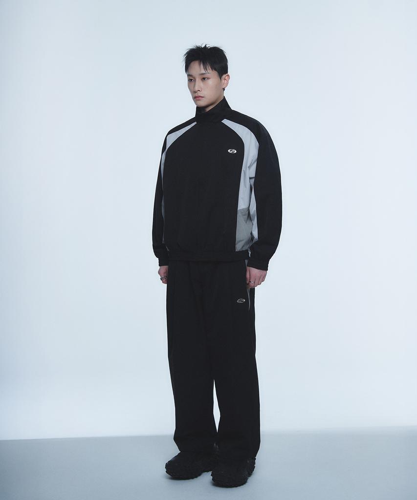 Hyunfit Nlb Sporty Track Jacket-[Black]