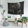 Xenomorph Alien Tapestry Decoration Art Aesthetic Tapestries for Living Room Bedroom Home Wall Cloth Wall Hanging