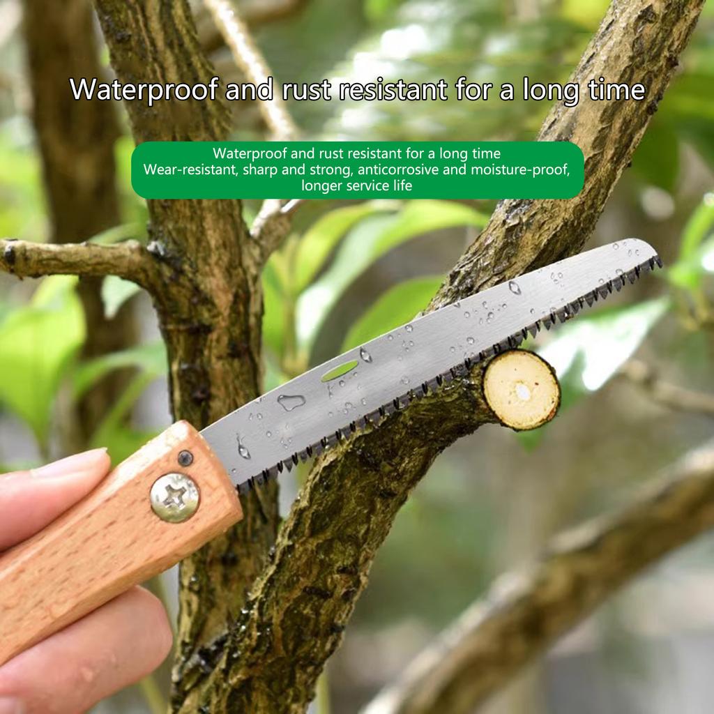 Modernizări Fierăstraie de mână Fierăstrău cu tragere cu tăiș simplu cu lame ascuțite plate Design pliabil Instrument de tăiere Lungime 9cm pentru prelucrarea lemnului