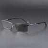 Multi-Focus Color-Changing Reading Glasses Anti-Blue Light Metal Reading Glasses Far And Near Reading Glasses