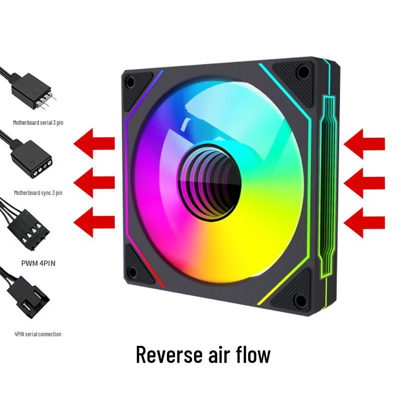 Prism 4Pro ARGB 4th Gen 12CM 3-Pin Cooling Fan for PC Case