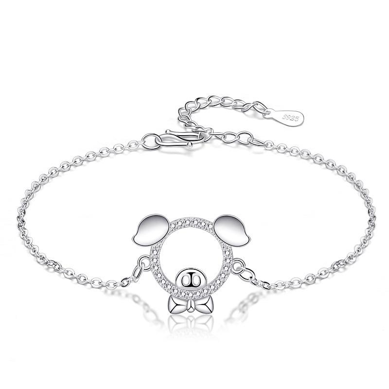 

Линдон циркон браслет ювелирные изделия геометрические бусины браслеты-цепочки модный тонкий свадебный подарок для подруги женщин