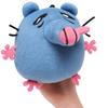 New Recordable Blue Mouse Plush Doll Keychain Stuffed Animals Doll Bag Pendant Car Key Ring School Bag Decoration