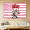 American Flag Tapestry Anime Background Decoration Dormitory Bedhead Tapestry Living Room Tapestry Sofa Background Tapestry