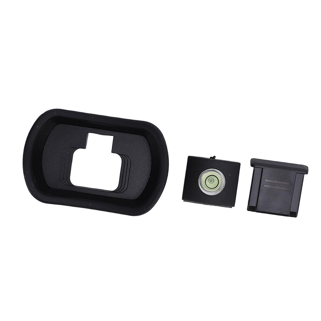 Camera Eyecup Set DK-29 Square Shape Camera Viewfinder Protector Level Tool and Hot Shoe Cover for