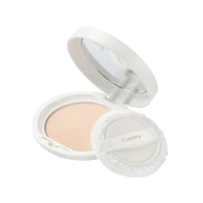 Curumy Silky Fit UV Powder 6g. Silky-touch UV Powder with a Fine Texture, Moisturizing, and a Weightless Texture. Naturally Covers Pores and Uneven