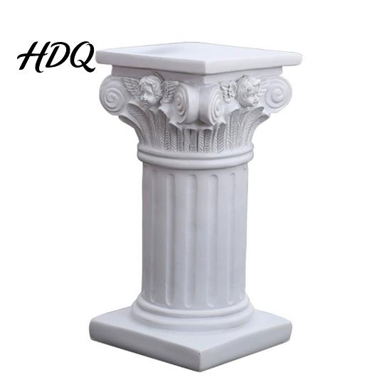 Retro Art Desktop Decor Roman Column Ornaments Resin Greek Architectural Sculptures Classic