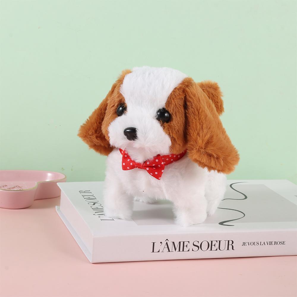 Plush My Realistic Robot Puppy Interactive Walking Dog Toy Plush Robot Dog  Educational Gift