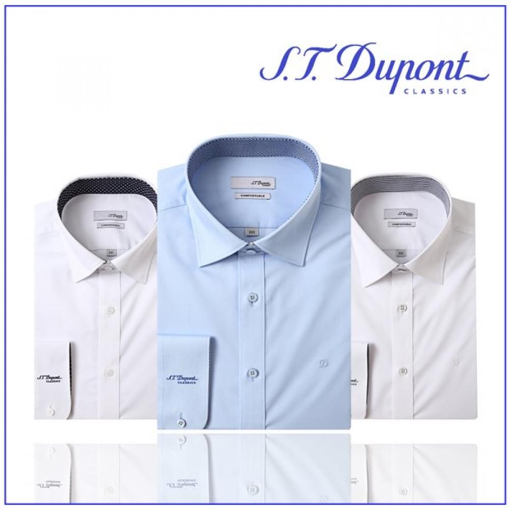 

S.t. Dupont Premium Slim Fit Long Sleeve Shirt 2 Piece Set Se5fm22ls928swh And 5 Other Designs 6 times + 6 times/110