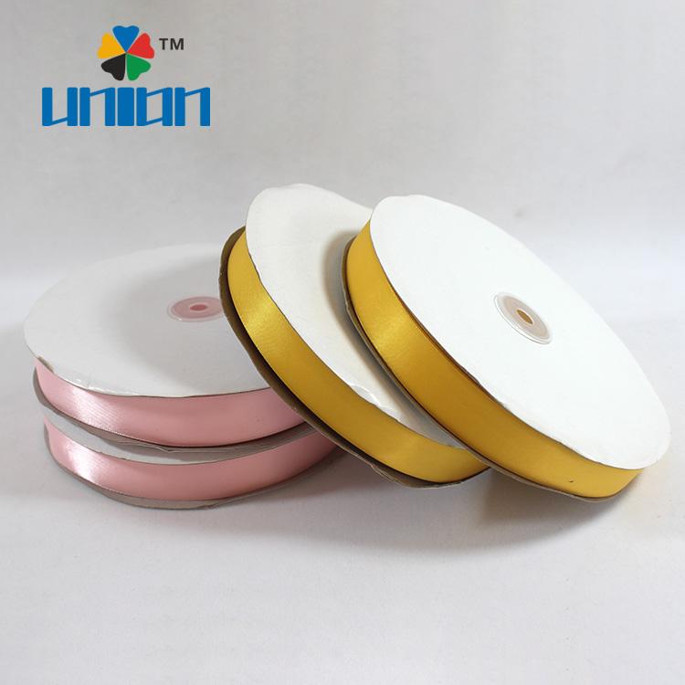 Custom 1 Inch Double Sided Satin Ribbon 25mm for Wedding Decoration