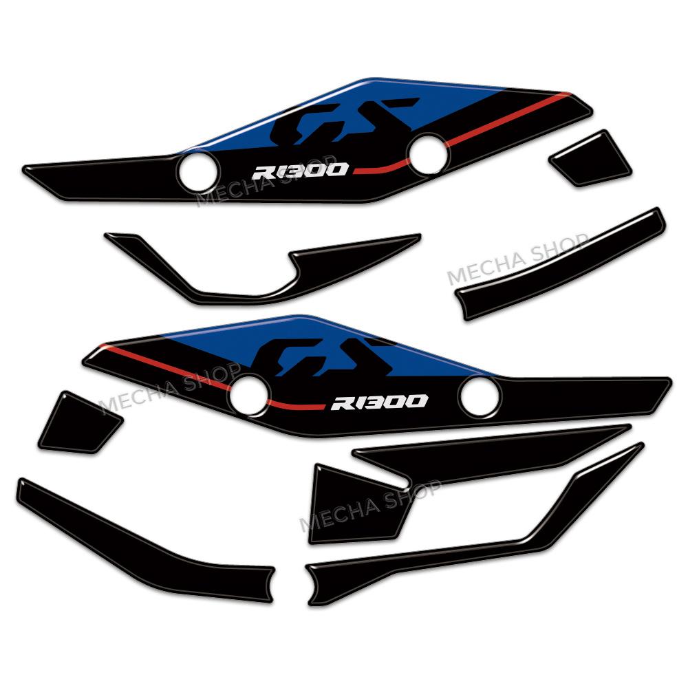 R1300GS Accessories Stickers Heel Protector For R 1300 GS 2023 - Motorcycle 3D Epoxy Decal Protection Kit