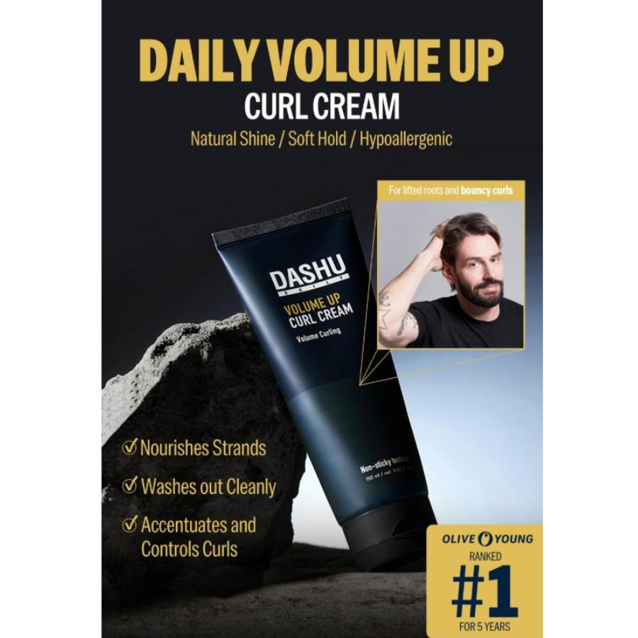 Dashu Daily Volume Up Curl Cream 150ml