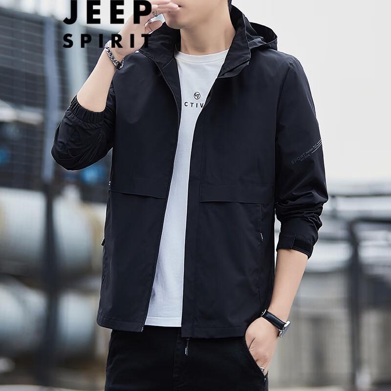 JEEP SPIRIT Men s Hooded Outdoor Jacket 2XL