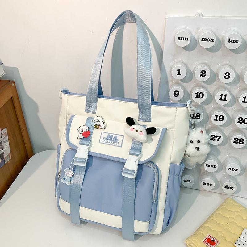 Children's Schoolbags Elementary School Students  Girls Junior High School Students  Large Capacity  High Appearance  Two Piece Backpack