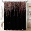 Blue Shower Curtain with Jellyfish Pattern Bathroom Decor for Home Bathrooms Modern Waterproof Fabric Shower Curtains Decoration