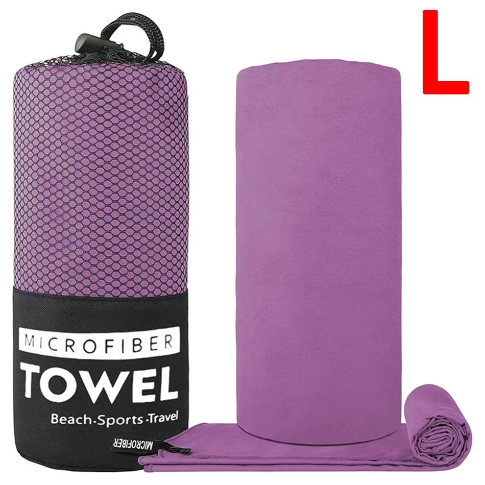 Hot Microfiber Towel Sports Quick-Drying Super Absorbent Camping Towel Super Soft Lightweight Gym Swimming Yoga Beach Towel